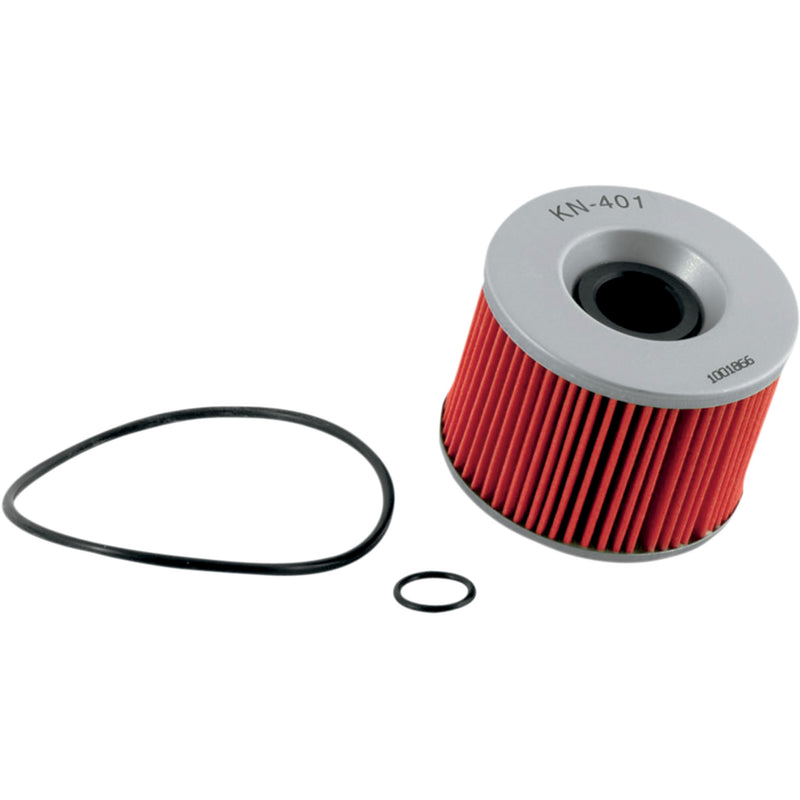 K & N Oil Filter - KN-401 For Kawasaki Motorcycles 1973-2012 | Honda Motorcycles 1969-1987 | Yamaha Motorcycles 1984-2015