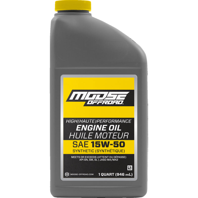 MOOSE OFFROAD 3601-0919 219382 2-Stroke Synthetic Engine Oil Synthetic Engine Oil - 15W50 - 1 US quart
