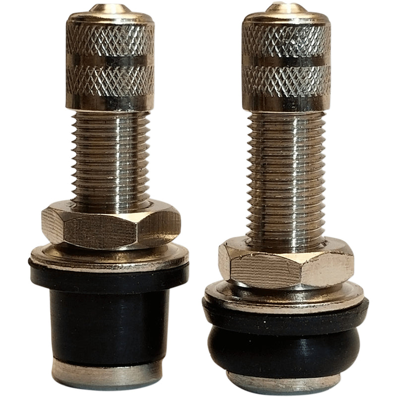 MOOSE OFFROAD 0360-0048 QS-1M Temp Stem Tire Valves for ATVs/UTVs Valve Stem - Push-In - Gold