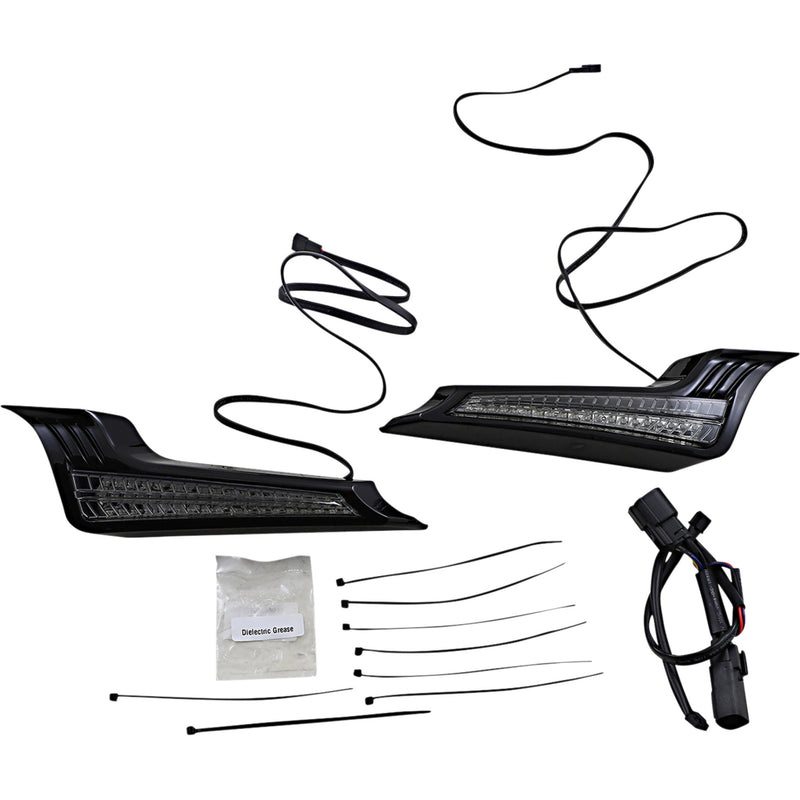Ciro Filler Panel Lights - 40046 For Harley Touring 2014-2024
