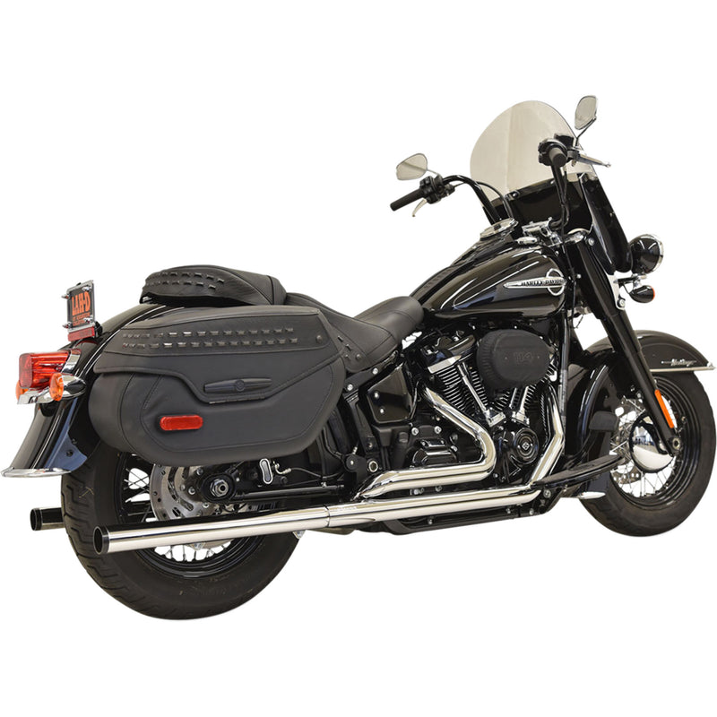 Bassani Xhaust 2-Into-2 Exhaust System - 1S96P For Harley Softail 2018-2024