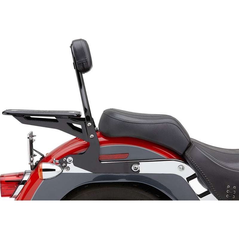 Cobra Backrest Kit - 602-2001B For Harley Softail 2000-2017