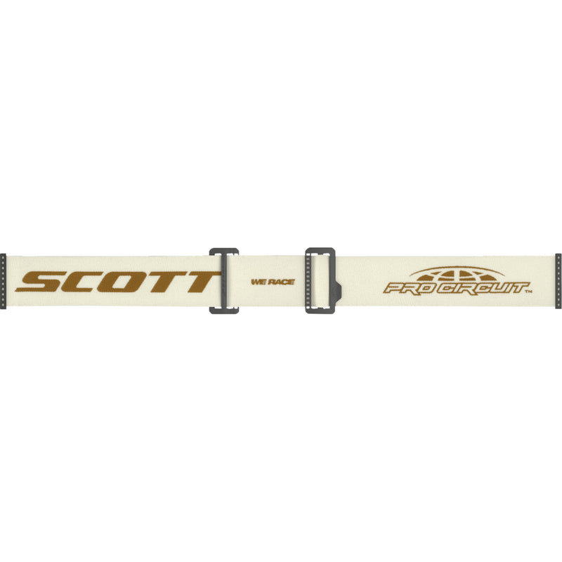 SCOTT 2601-3819 423514-1074324 Prospect Pro Circuit AMP Goggle beige/white/brown - gold chrome