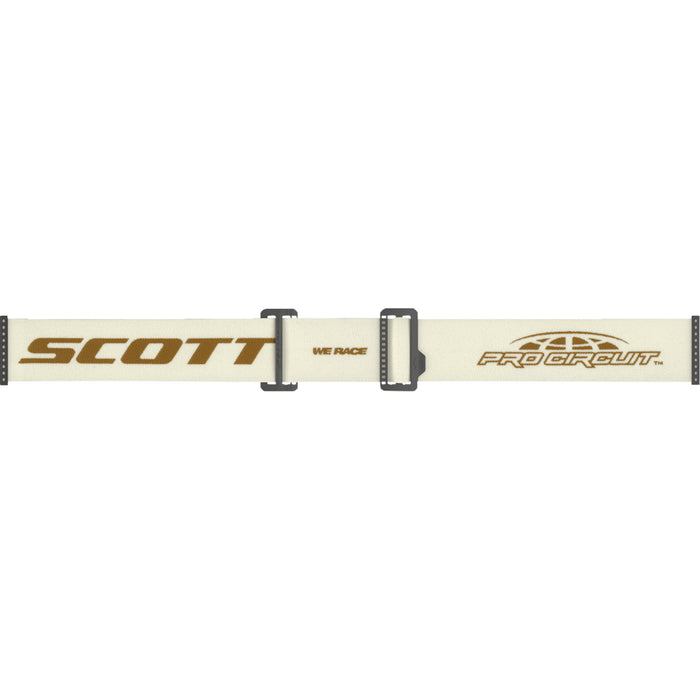 SCOTT 2601-3819 423514-1074324 Prospect Pro Circuit AMP Goggle beige/white/brown - gold chrome
