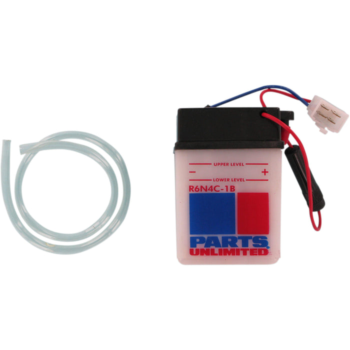 PARTS UNLIMITED R6N4C-1B Conventional Battery
