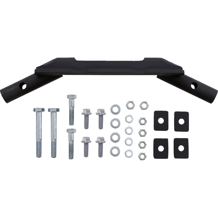 DG PERFORMANCE 0530-1025 60-2700X Alloy Nerf Bars Nerf Bars - TRX700 - Black/Black