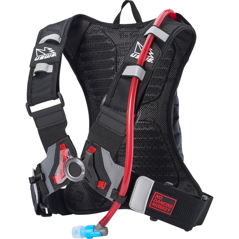 USWE 3519-0106 2033401 Moto Hydro 3L Hydration Pack Moto Hydration Pack - 3L - Carbon Black/Gray