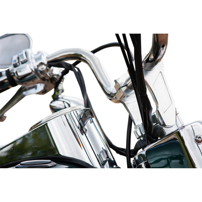 ROX SPEED FX 0602-0850 4R-P4RX-M Patriot Series Pivoting Handlebar Riser Risers - Pivot - 4" - Aluminum