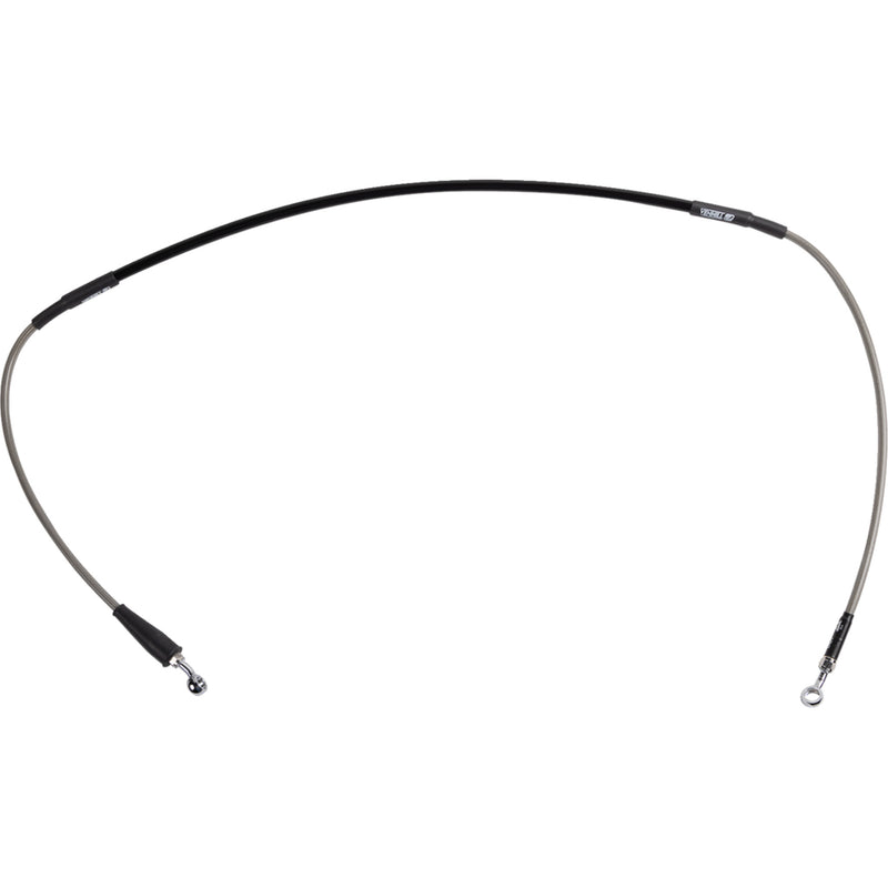 MOOSE OFFROAD 1741-6436 H01-1-037/P Stainless Steel Braided Brake Line Brake Line - Stainless Steel
