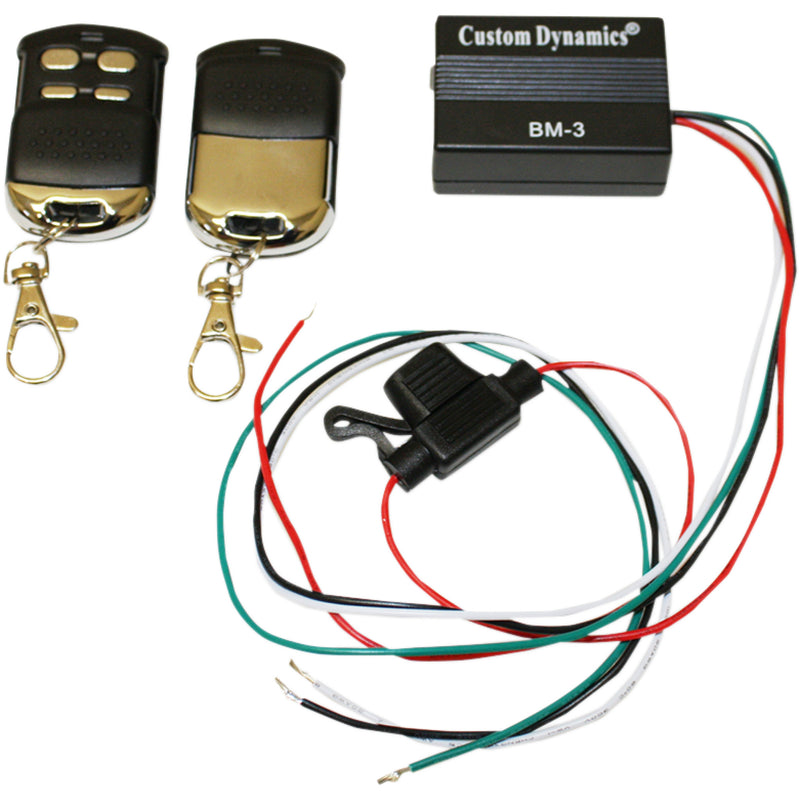 CUSTOM DYNAMICS 2050-0182 BMREMOTE4 Black Magic III Remote Control Black Magic Remote Control