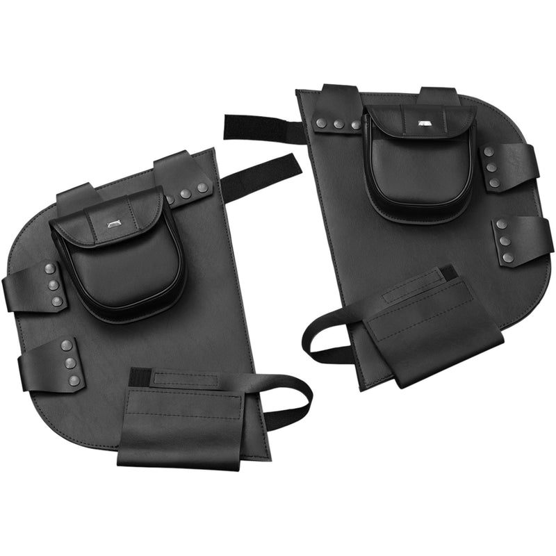 Show Chrome Pac-A-Derm Rain Guard - HD90-117BK For Harley Electra Glide / Softail / Touring 1986-2016