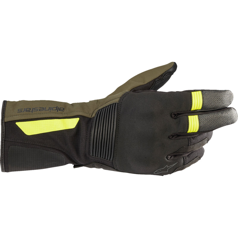 ALPINESTARS Denali Aerogel Drystar® Gloves Black - Forest/Fluo Yellow