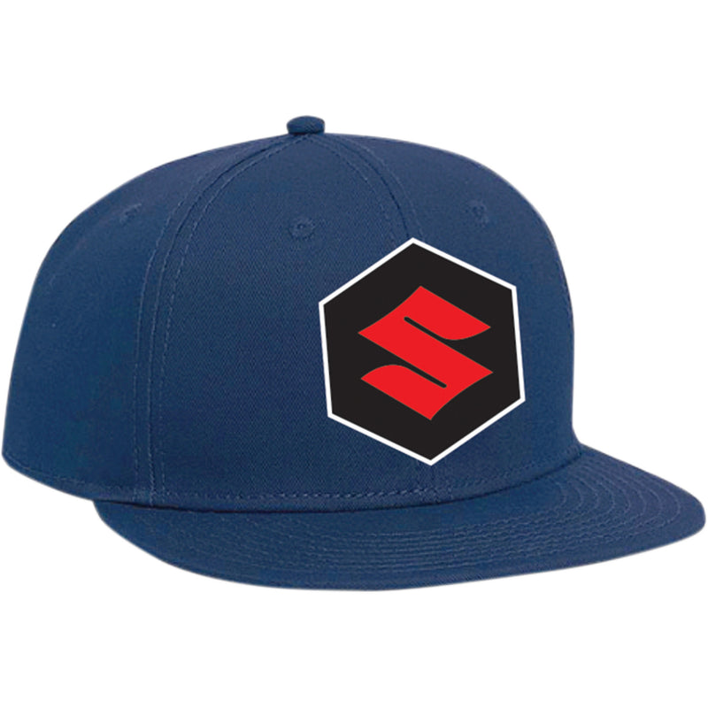 FACTORY EFFEX 2501-2338 19-86412 Youth Suzuki Mark Snapback Hat navy