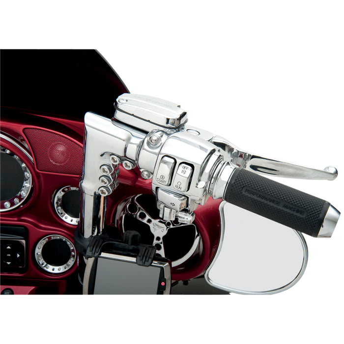 DRAG SPECIALTIES 0610-0241 Brake/Clutch Lever Assembly Handlebar Controls - Chrome