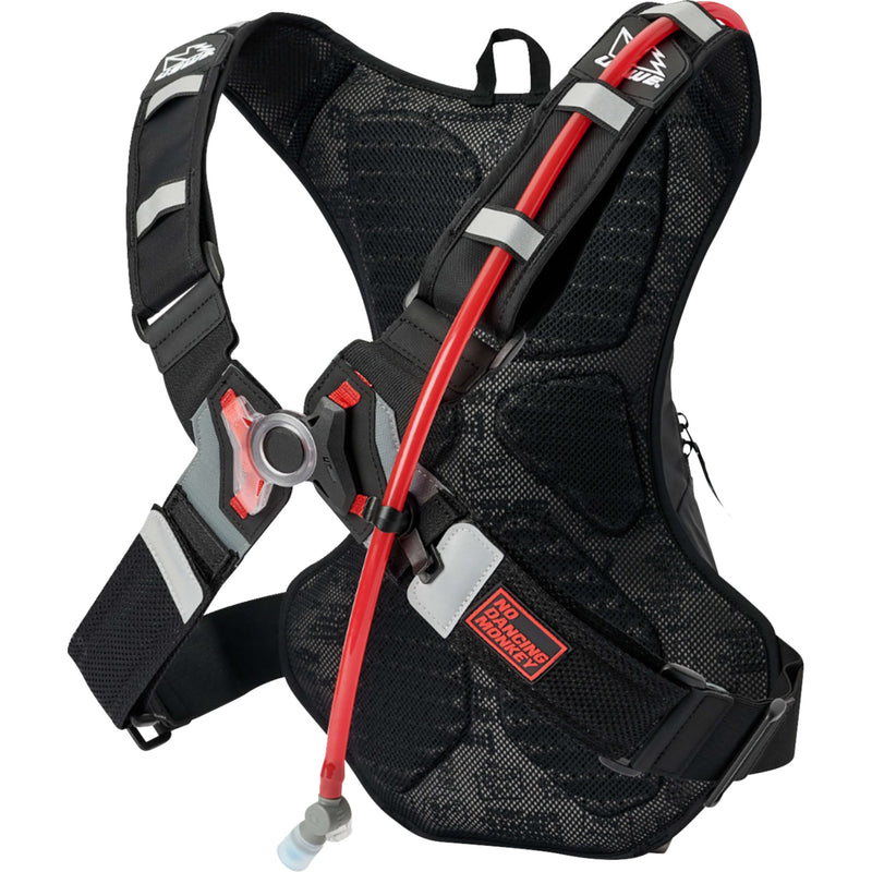 USWE 3519-0117 208059001 Moto Hydro 8L Hydration Pack Moto Hydration Pack - 8L - Black/Gray