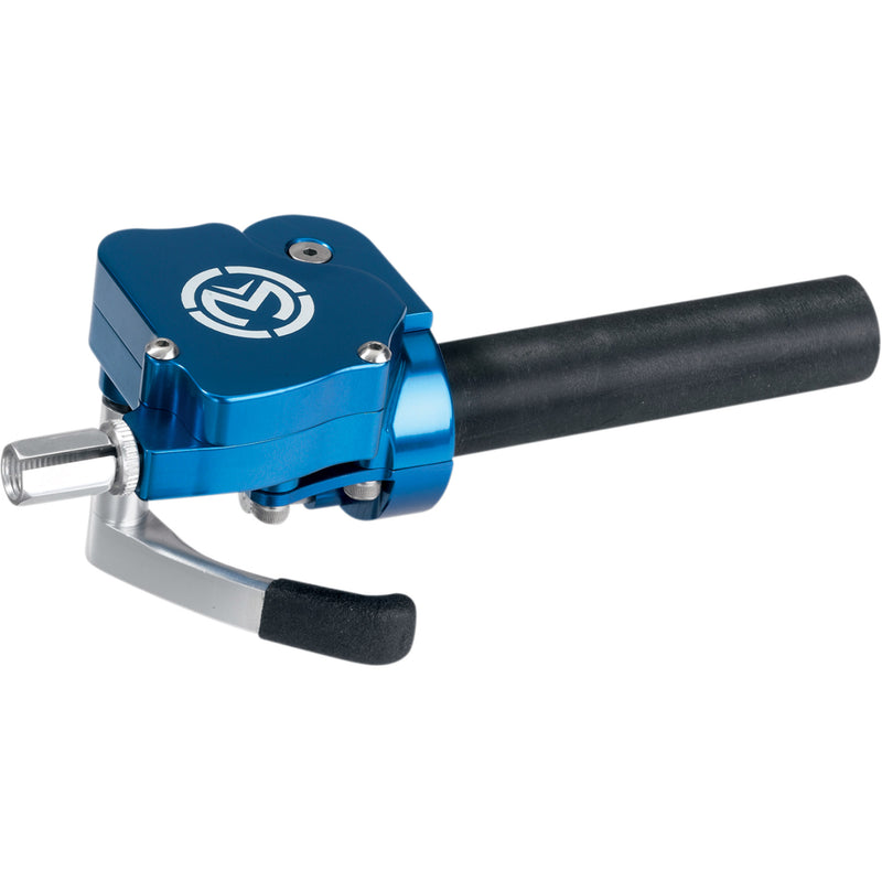 MOOSE OFFROAD 0632-0255 33-TH28-BLU Dual Gasser Throttle Throttle - Gasser - Dual Cable - Blue