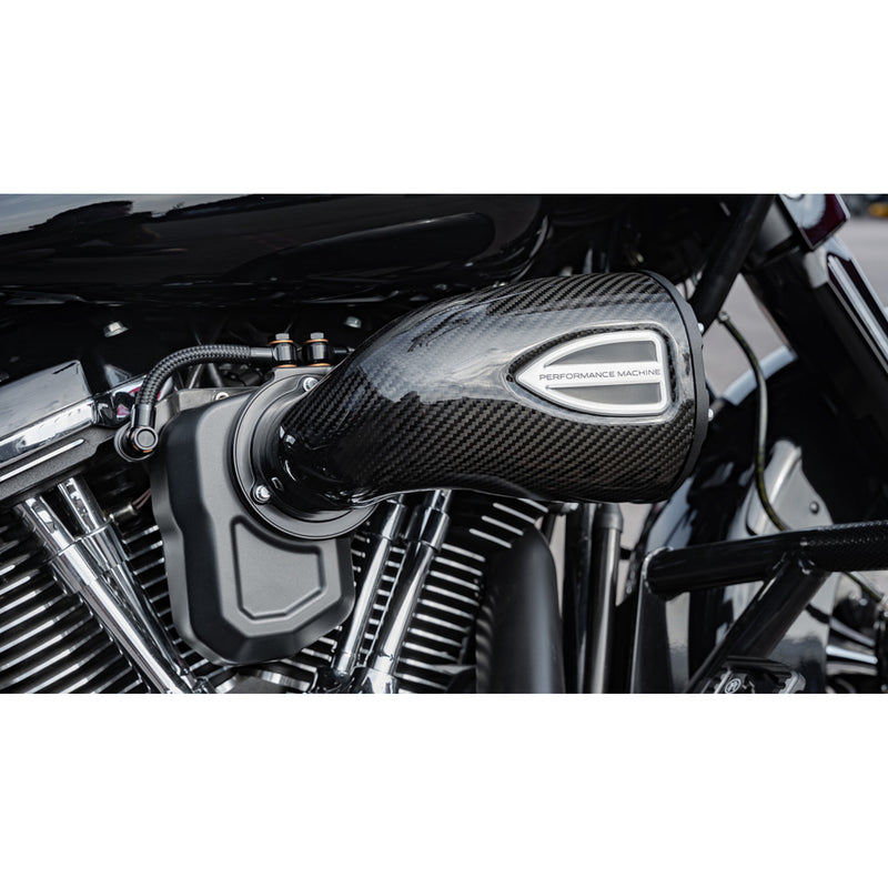 Performance Machine (pm) C4 Series Air Cleaner - 0206-2162-SMB For Harley Motorcycles 1993-2017