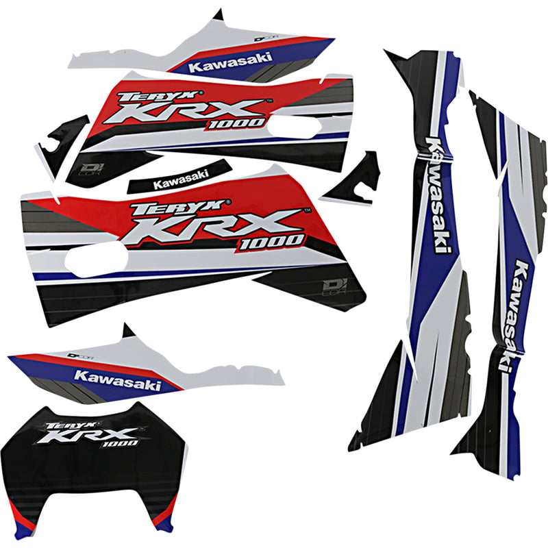 D'cor Visuals Graphic Kit - 20-20-292 Kawasaki Teryx 2020-2024