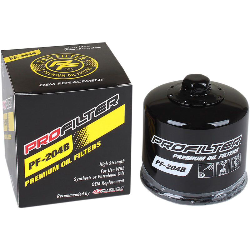 Pro Filter Oil Filter - PF-204B For Honda Motorcycles 2000-2023 | Triumph Motorcycles 2004-2020