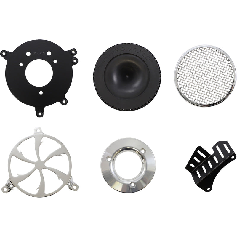 Cobra Cobra Swept Air Cleaner - 606-0100-01-SB For Harley Motorcycles 2008-2017