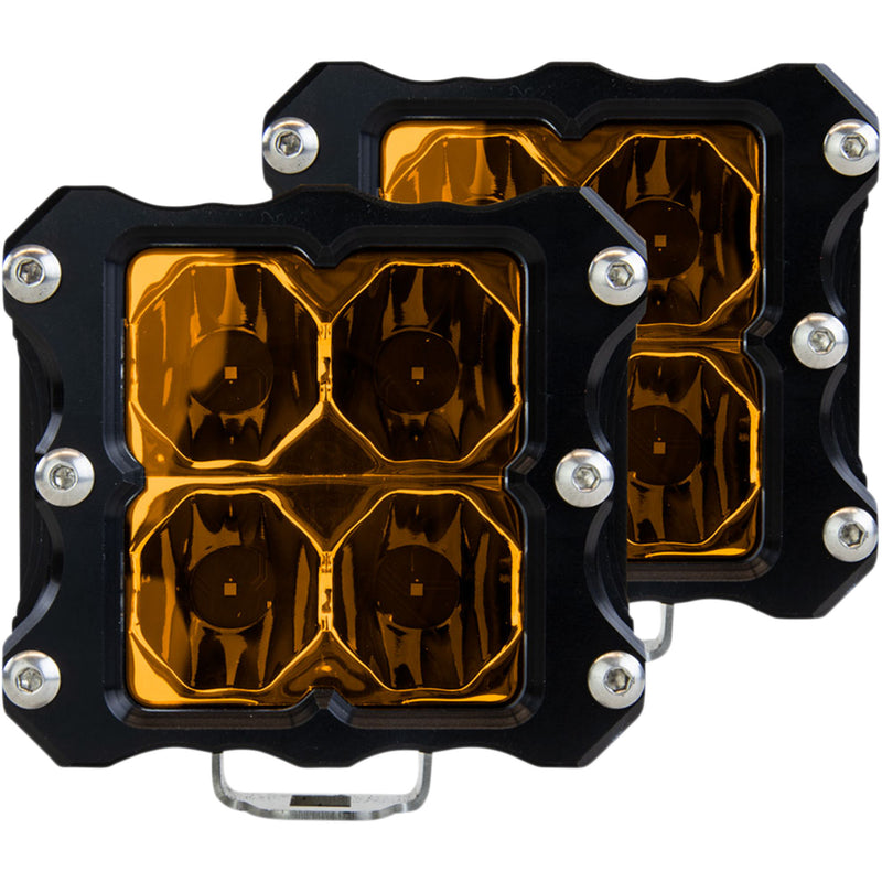 HERETIC 2001-2160 52207 6-Series Quattro Light LED Quattro Light - Flood - Pair