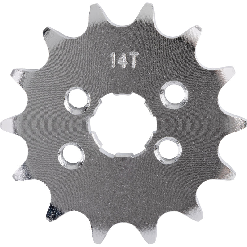 MOOSE OFFROAD 1212-2063 26-1106-14CRMO Steel Front Sprocket Front Sprocket - 14 Tooth - Honda