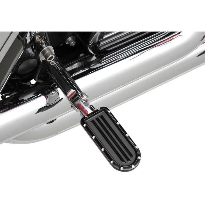 COVINGTONS 1620-1089 C1243-B Rear Footpegs - Dimpled - Black