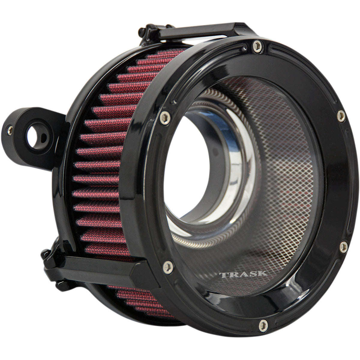 Trask Assault Charge Breather Air Cleaner - TM-1023GBK For Harley