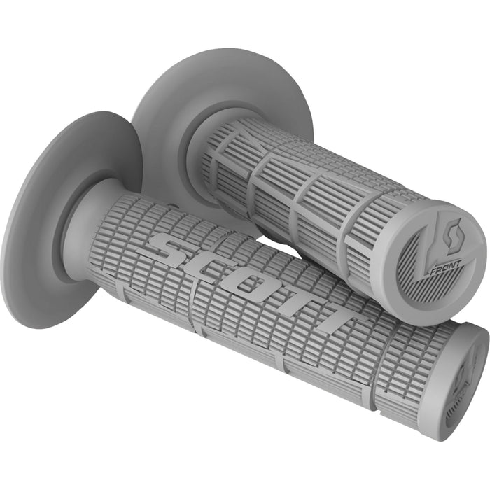 SCOTT 0630-3025 233927-0011 Radial Half Waffle Grips Grips - Half Waffle - Gray