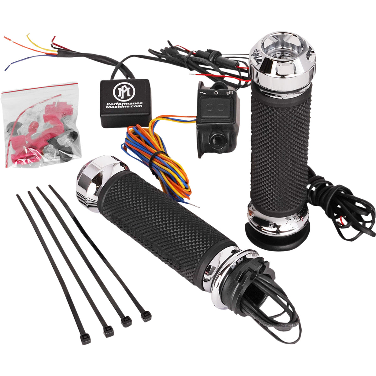 ザ・グリード PERFORMANCE MACHINE (PM) 0631-0276 0063-2092-CH Apex Heated Grips