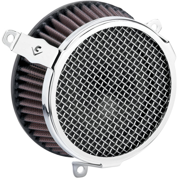 COBRA 1010-3013 606-0102-03-SB Air Cleaner Kit - Chrome