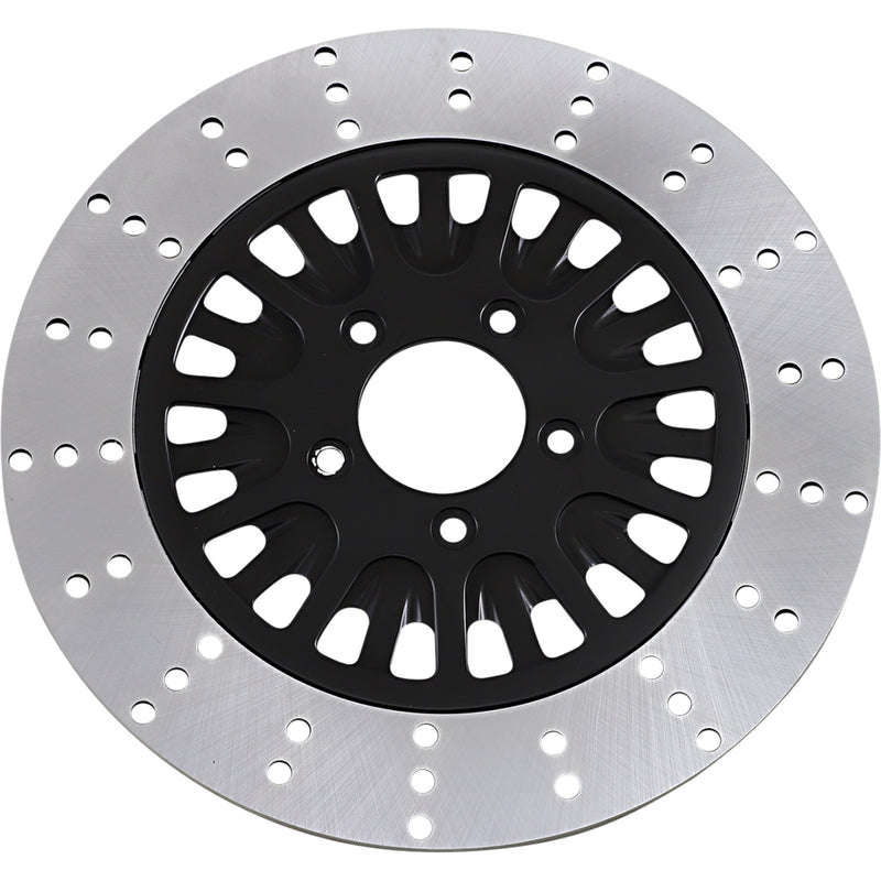 Rc Components Brake Rotor - ZSSCOG117126BLF For Harley Touring 2008-2020