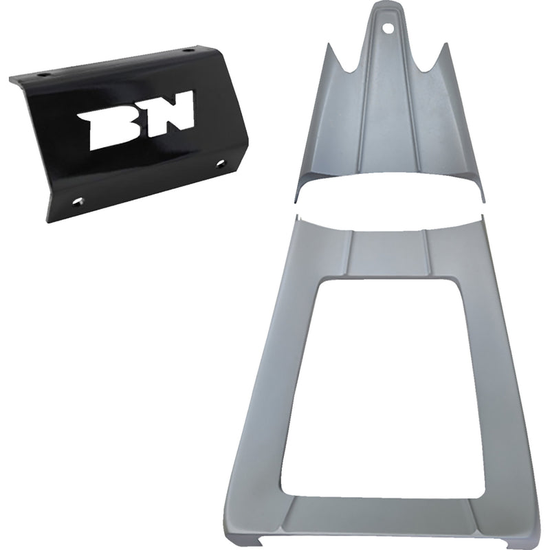 Paul Yaffe Bagger Nation Chin Spoiler - PYO:SCS-17L-2PC For Harley Touring 2017-2023