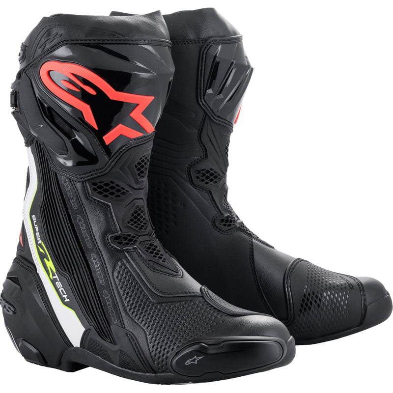 ALPINESTARS Supertech R Boots Black/Red - US / EU
