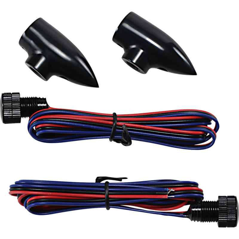 Paul Yaffe Bagger Nation Marker Light - LB-F-AMB-B For Harley Softail 2018-2020