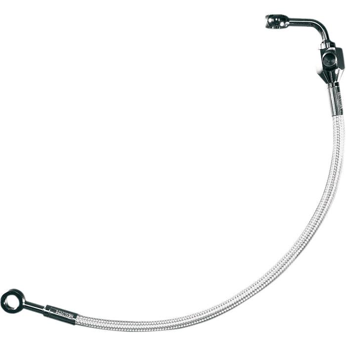 MAGNUM SHIELDING 1741-1068 5616 Braided Rear Brake Line Kit - Polished Stainless
