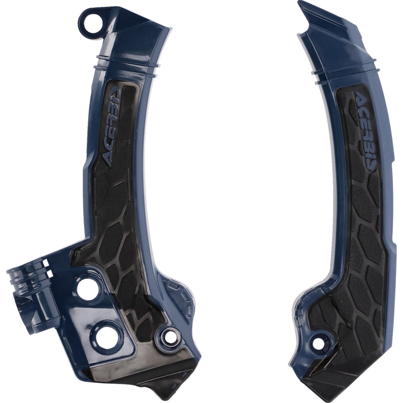 ACERBIS 0505-2335 2979601034 X-Grip Frame Guards blue/black - husqvarna