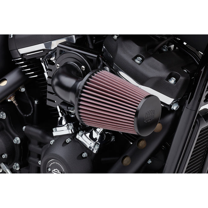 COBRA 1010-3129 606-0102-06B-SB Cone Air Intake - Black - Twin Cam