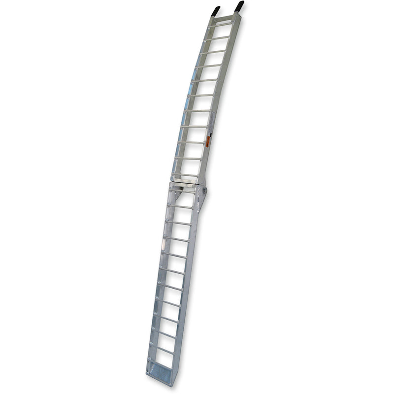 MOTORSPORT PRODUCTS 3910-0064 91-4008 7’ X 8" Arched Aluminum Folding Ramp Arched Folding Ramp - 7' x 8"