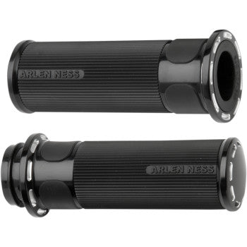 Arlen Ness Slot Track Fusion Grips - 07-303 For Harley Motorcycles 2008-2025