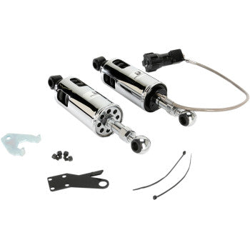 PROGRESSIVE SUSPENSION 1310-1134 422-4103C 422 Series Shocks with Remote Adjustable Preload - Chrome - Standard