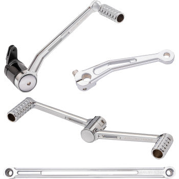(OPEN BOX) Arlen Ness SpeedLiner Foot Control - 420-102 For Harley Touring 1999-2026