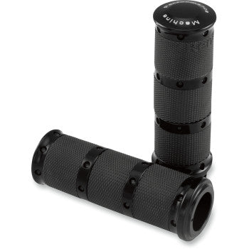 PERFORMANCE MACHINE (PM) 0630-0799 0063-2018-B Contour XL Renthal Wrapped Grips - XL - TBW - Black