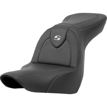 SADDLEMEN 0802-1567 818-29-185 Roadsofa™ Carbon Fiber Seat - Carbon Fiber - without Backrest - FXLR/FLSB '18-'23