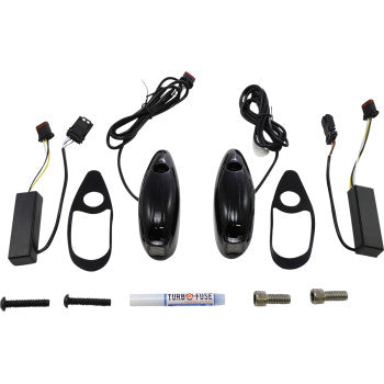 Custom Dynamics ProBEAM® Turn Signal - PB-RG-TS-15-B For Harley Road Glide 2015-2025