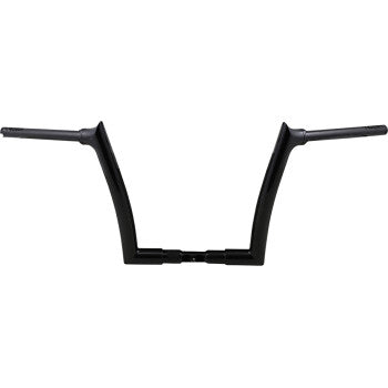 FAT BAGGERS INC. 0601-5254 806012-B 1-1/2" EZ Install Pointed Top Handlebar - 12" - Black