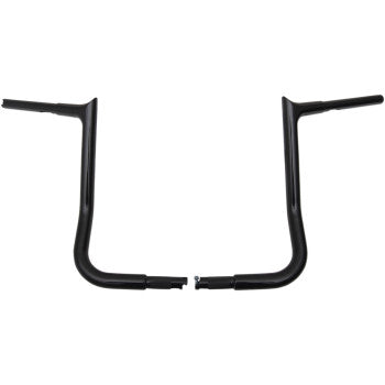 FAT BAGGERS INC. 0601-4751 905014-B 1-1/4" EZ Install Pointed Top Handlebar - 14" - Black