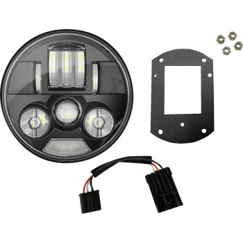 Custom Dynamics ProBEAM® Headlight - PB-LRST-B For Harley Motorcycles 2020-2026