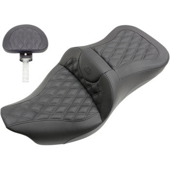Saddlemen Roadsofa™ Seat - 808-07B-182TBR For Harley Touring 2008-2025