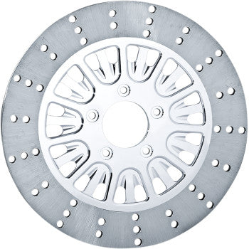 (OPEN BOX) Rc Components Illusion Brake Rotor - COG117126CLF2K For Harley Touring 2008-2020